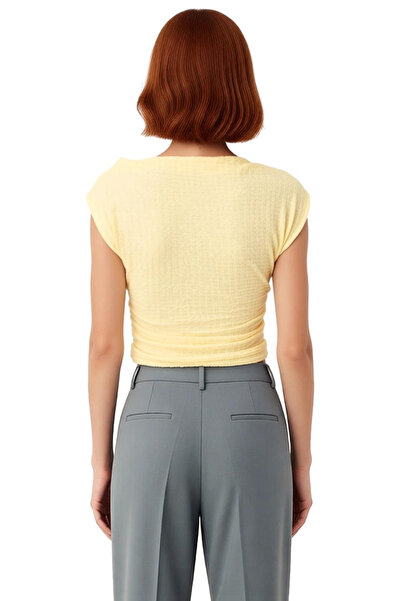 PayBuy Women's Fitted Knitted Blouse Boat Neck Sleeveless Summer Comfortable and Stylish Long Lasting