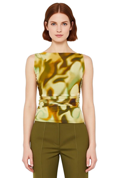 PayBuy Women's Crew Neck Sleeveless Tulle Knitted Blouse a Modern and Comfortable Choice Quality Stylish Casual Modern