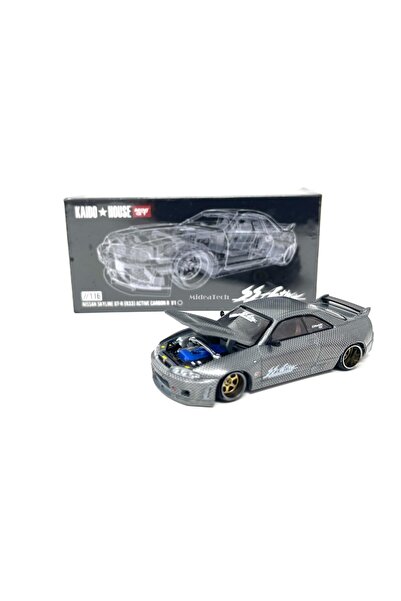 HOT WHEELS Chase! Kaido House 1:64 Nissan Skyline GT-R (R33) Active Carbon R ...