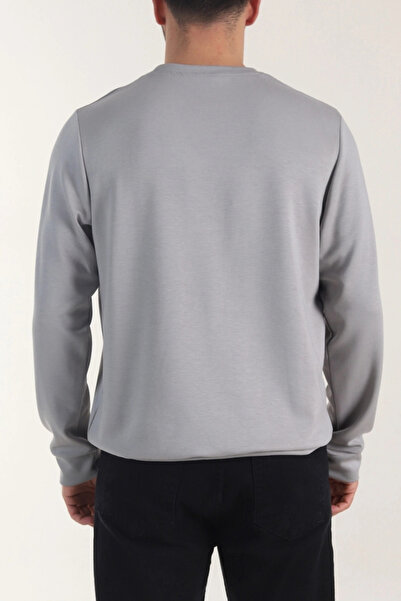 EXSPORT Transitional Soft Textured Stretchy Knit Sweater with Bike Collar