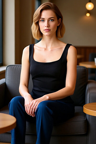 PayBuy Fitted Strap Blouse Back Bow Detail Summer Stork Woven Carefully Selected Modern Style