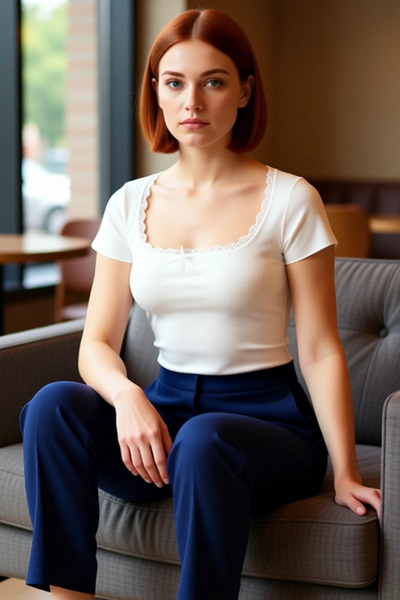 PayBuy Lace Detail Fitted Short Sleeve Knitted Blouse Carefully Selected Professional Look