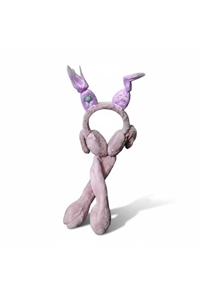 Aware Time Children's Plush Plush Winter Headset with Movable Sound