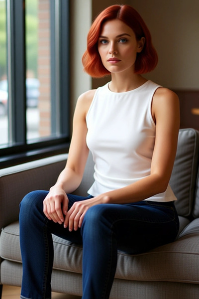 PayBuy Asymmetric Cut Fitted Woven Blouse Comfortable Summer Style Durable Material Special Design