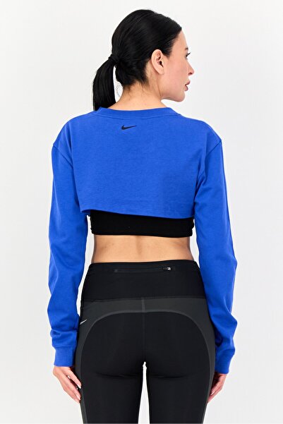 Nike Women Loose Fit Long Sleeve Outdoor Top, Blue