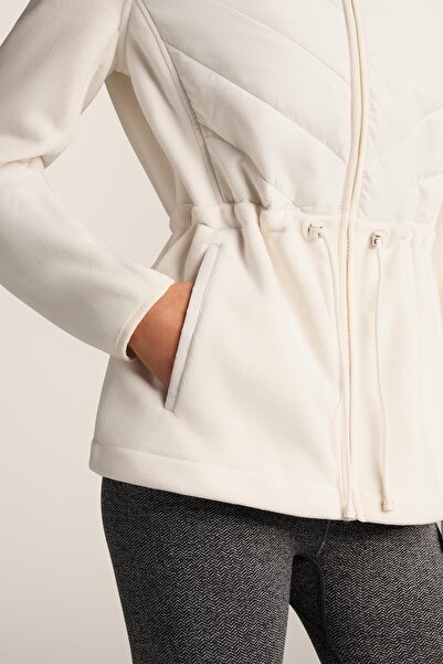 Oysho FELLEX® AEROGEL padded polar jacket with adjustable waist