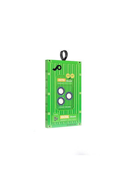 UnDePlus Apple iPhone 17 Pro Max Hexagon 8Gen Design Camera Lens Protector Cl-19