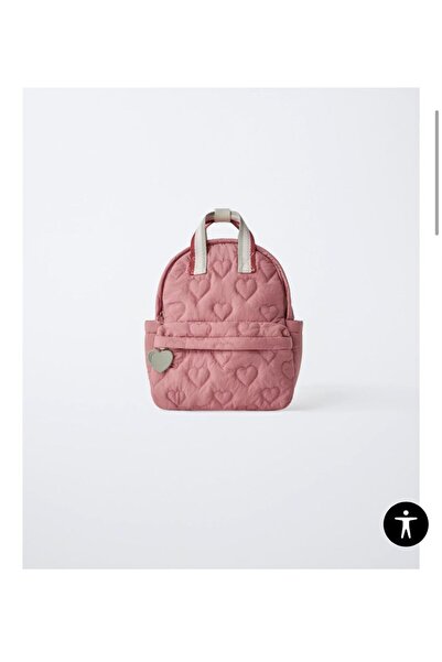 Chocuk Embroidered Plush Quilted Detailed Children's Backpack