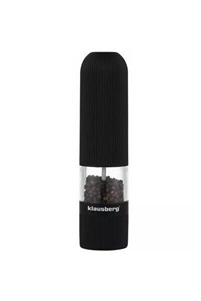 Klausberg Salt and pepper grinder, black, electric,