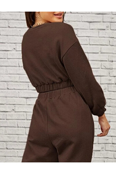 Sheya Shein blouse, brown