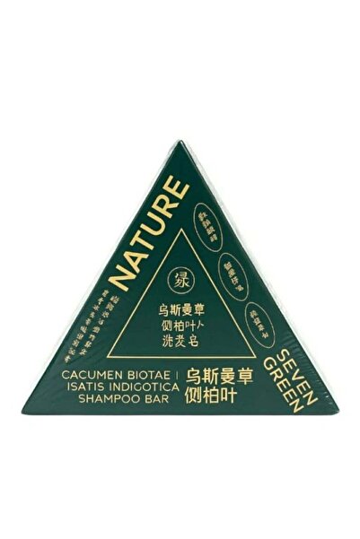 seven creen شامبو مثلث الطبيعة - صابون الطبيعة السبعة الأخضر (عشب عثمان) يهدئ...