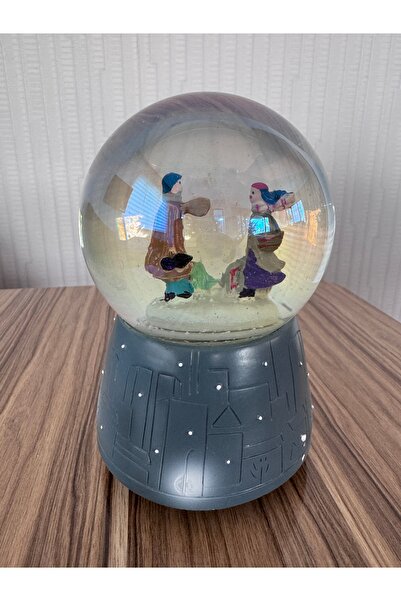 aysequlce büyük boy kar küresi sevgili model müzikli 16 cm