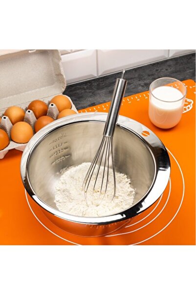 Kinghoff Bowl and whisk set, made of stainless steel, bowl capacity 2.5 liter...