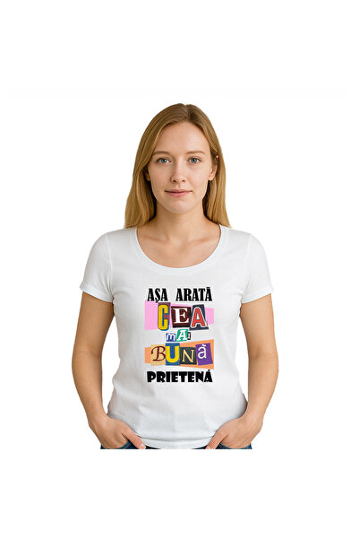 OEM Tricou dama Cea mai buna prietena