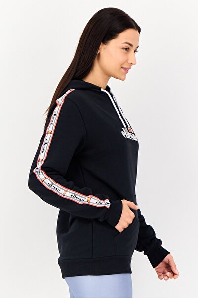 Ellesse Women Sportswear Fit Long Sleeve Outdoor Marseille Hoodie, Black