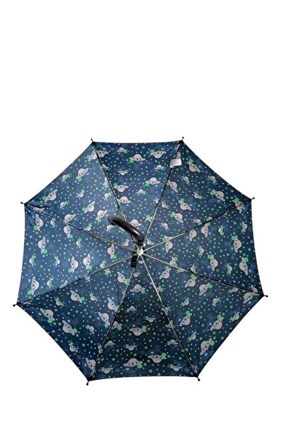 Rubenis 71cm Katlanır Kılıflı Düdüklü Çocuk Şemsiyesi Yağmur Kış Sonbahar RB0496