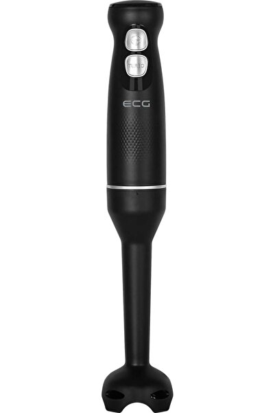 ECG Blender de mână RM 100 Max Black, 400 W, funcție TURBO, tel, recipient tocător 500 ml