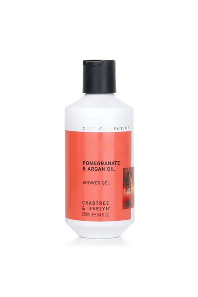 crabtree evelyn Crabtree & Evelyn, Pomegranate & Argan, Nourishing, Shower Gel, For All Skin Types, 250 ml