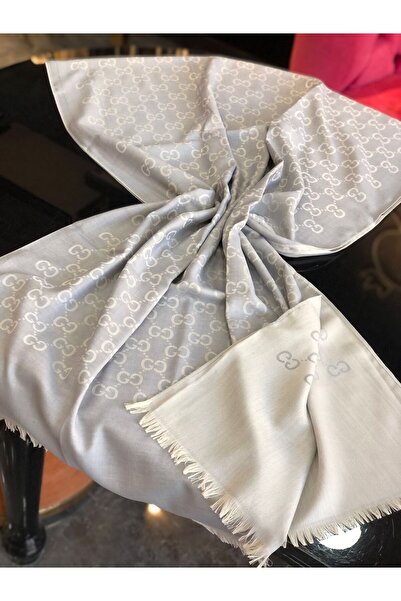 PRENSES ŞAL G DESEN ÇİFT TARAFLI YÜN PAMUK ŞAL