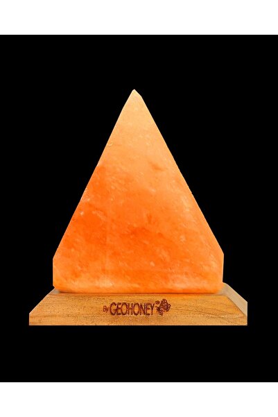 Geohoney Himalayan Salt Lamp with USB Mini - Mini Pyramid