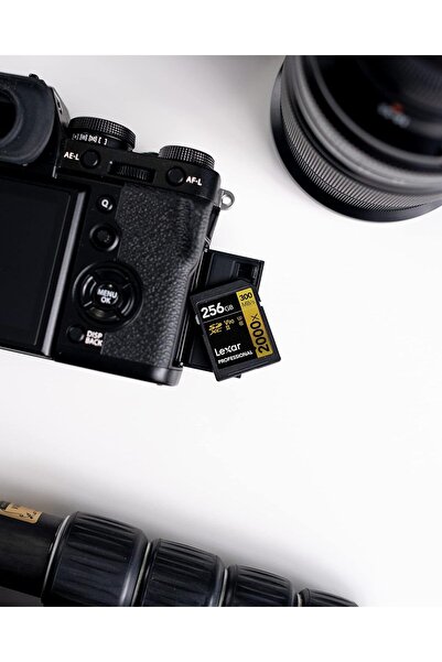 Lexar بطاقة ذاكرة ليكسار Professional 2000x SDXC II 256GB - قراءة 300MB/s - V90 لتصوير 8K