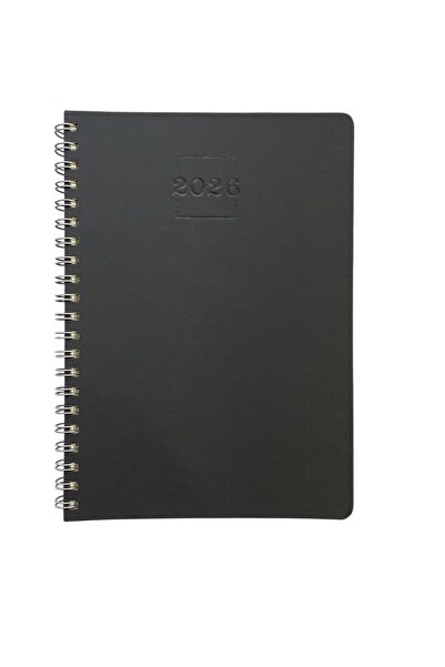 MCOYS 2026 Термичен кожен спирален седмичен дневник 20*28