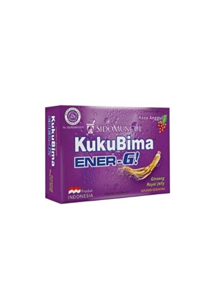 KUKUBİ كوكوبيما إنر-جي! مشروب طاقة فوري بنكهة الجينسنغ وغذاء الملكات - بنكهة العنب