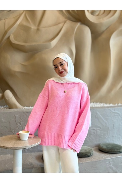 moda çağdaş Premium Oversize Triko Kazak