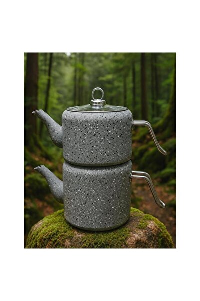 Brioni Stone Age 4 Piece Teapot Set