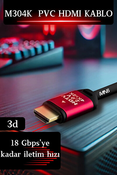 MN6 M304K 4K HDMI Cable/10 Meter HDMI Cable-Hdr-Hdtv2.0-3D-24K Gold-Plated Connector Ultra P HDMI Cable