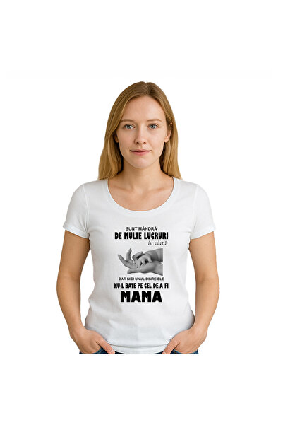 OEM Tricou dama Mandra ca sunt mama