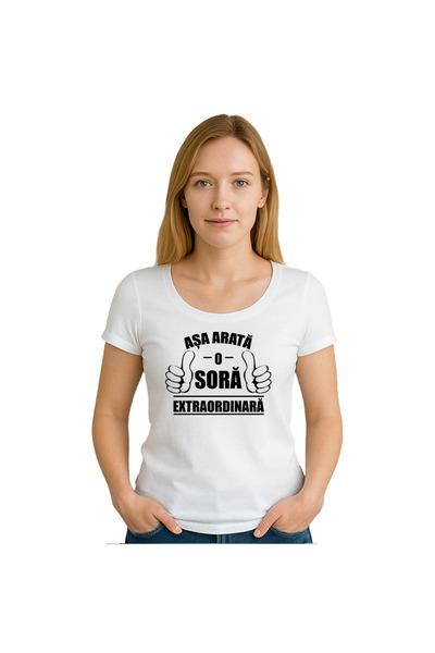 OEM Tricou dama Asa arata o Sora extraordinara