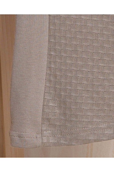 REDTAG Infant Boys Grey Jacquard T-Shirt