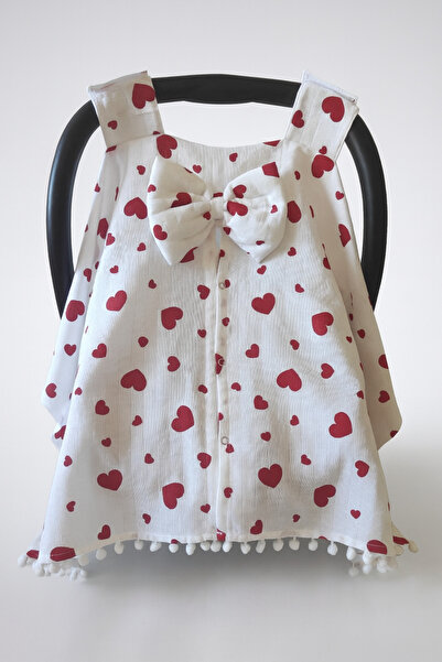 nelcollection Muslin Stroller Cover, Bib, 100% Cotton