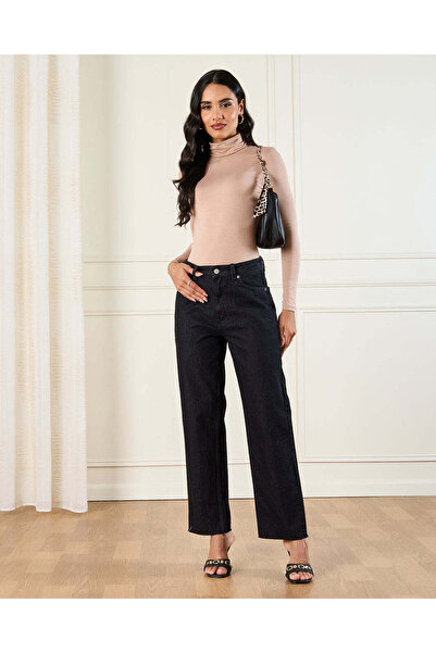 REDTAG Women Beige Turtle Neck Top