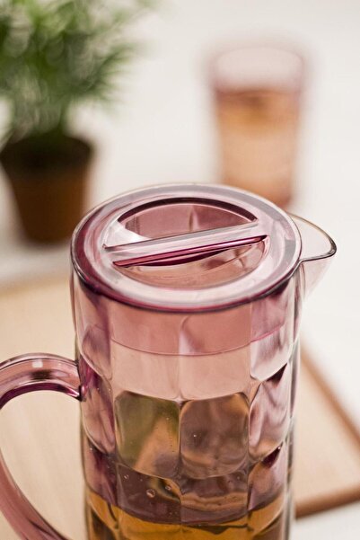 Mustran Arkilik Allegra 1.5 L Plum Pitcher (Fits Refrigerator Door Shelf)