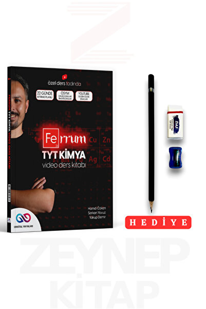 Orbital Yayınları TYT Ferrum Kimya Video Ders Kitabı (Sınav Seti Hediyeli)202...