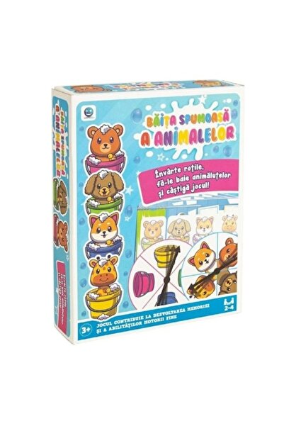 Noriel Joc de societate, Smile Games - Baie spumoasă cu animale