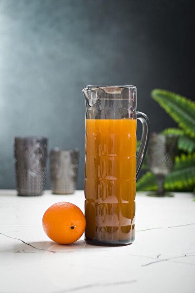 Mustran Acrylic Allegra 1.5 Lt Smoked Jug (Fits on the Refrigerator Door Shelf)