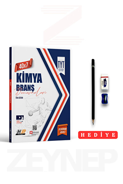 Hız ve Renk Yayınları TYT Kimya 40x7 Branş Denemeleri(Sınav Seti Hediyeli)202...