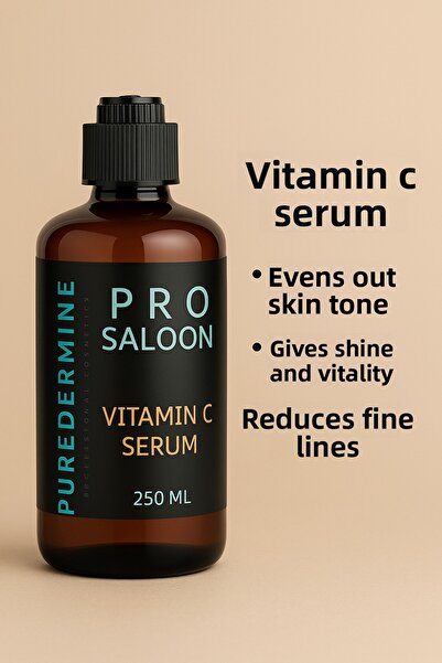Puredermine Pro Saloon Vitamin C Serum 250 ml | Skin Brightening, Blemish Red...