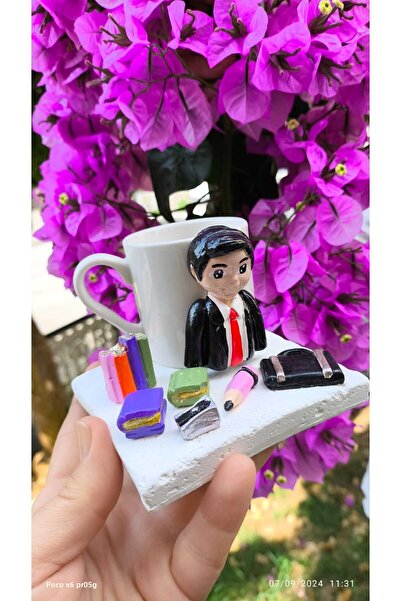 e&e süs dükkanı Teacher's Day Gift with a Male Figure