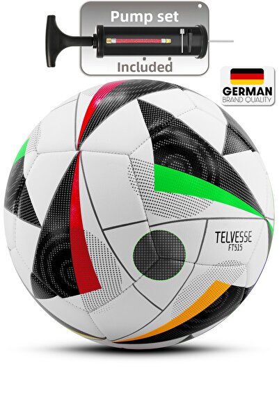 Telvesse Football Ball 2025 European Pump Set Durable Firm Ground Carpet Field Soccer Ball No:5 515