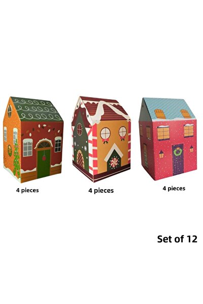 roco paper مجموعة حقائب هدايا مصممة للمنزل لعيد الميلاد، للحفلات، حقيبة هدايا...