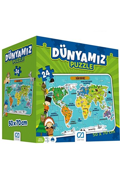 Ks Puzzle Our World 24 Piece Place Puzzle