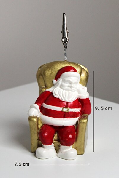 The Craft Thor Santa Claus Decorative Note Holder / Note Holder | Handmade Concrete Christmas Ornament