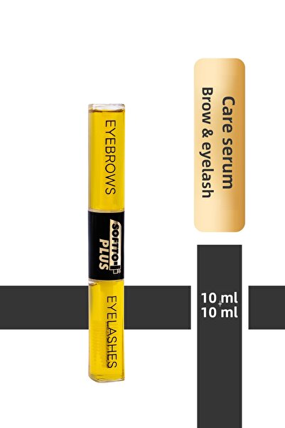 Softto Plus Natural and Nourishing Eyebrow Eyelash Care Serum 20 Ml