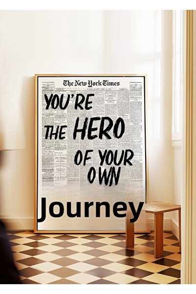 ARTHOUSECOLLECTIVE Ești eroul propriului trecut – Poster fără cadru în dimens...