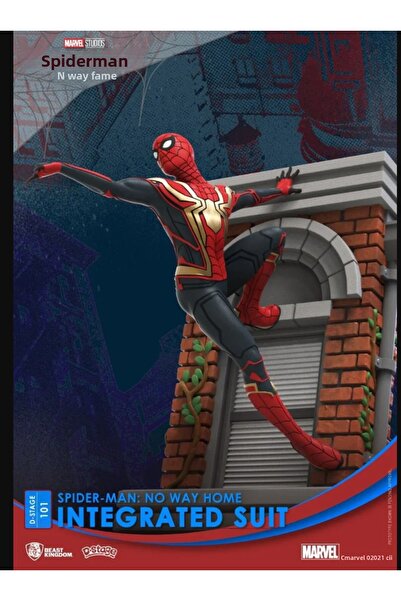 BEAST KINGDOM بي كي دي: مارفل - سبايدر مان: لا يوجد طريق للعودة (بدلة مطورة) ...