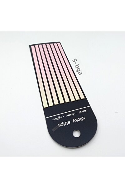 sibga tasarım Premium Marbled Colored Long Strip Transparent Post-It Note Post-It Note Post It. Bookmark 160 Sheets